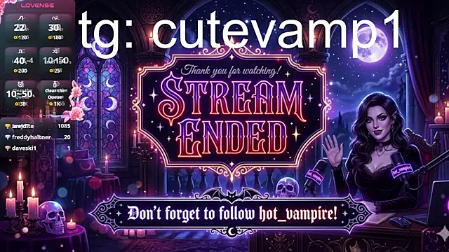 Watch hot_vampire live on EroticFlix - High definition streams