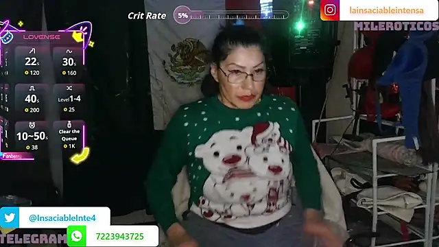 LaInsaciableIntensa webcam