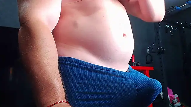 muscularjohnforux (M young) - masturbation  oil big dick