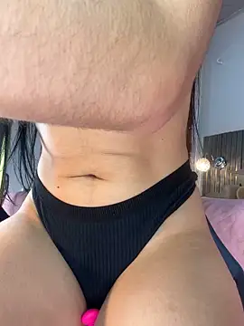 Lila-pinkky webcam