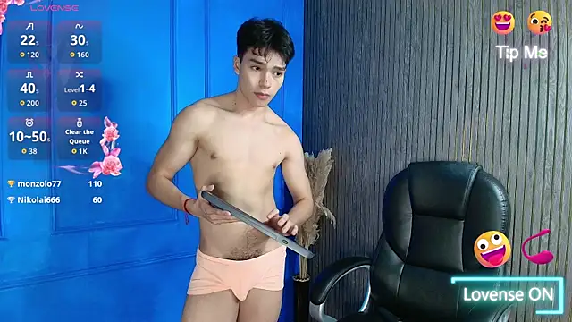 luandy (M twink) - fuck my dildo