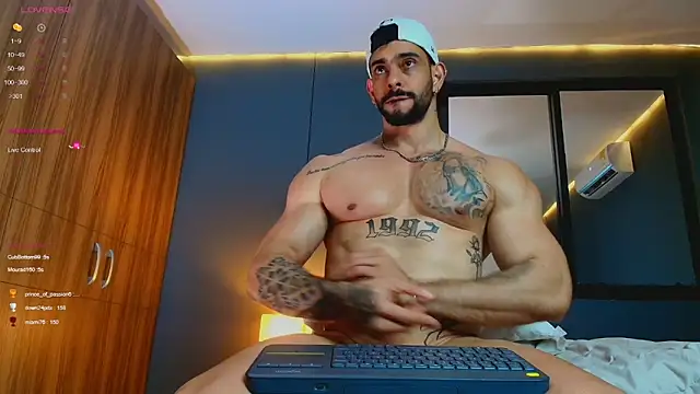 massimo_visconti (M young) - 🔥we jerk off together, milk explosion🔥