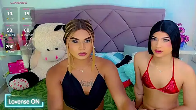 party_duo_trans webcam