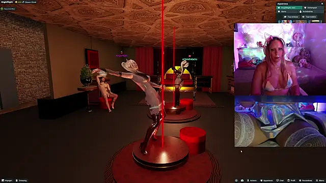 Angie-night webcam