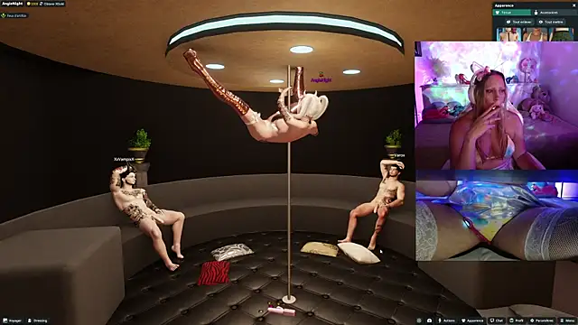 Angie-night webcam