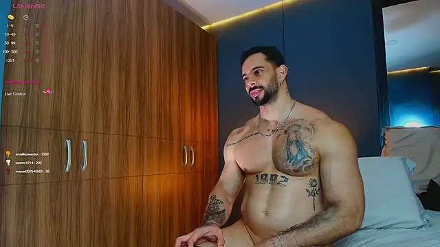massimo_visconti (M young) - sexy dance with spanking