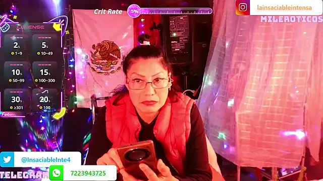 LaInsaciableIntensa live cam