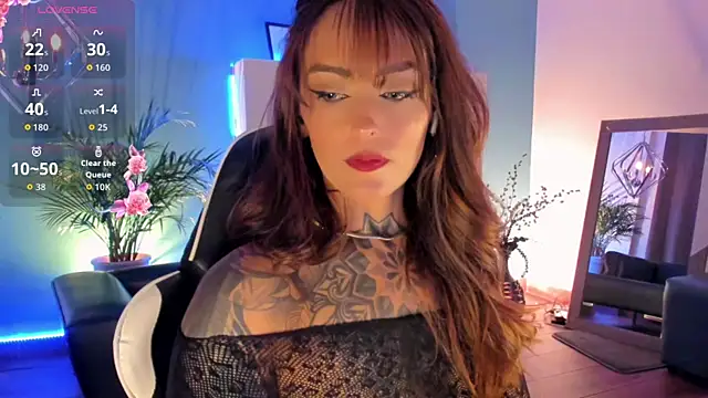 Megan_inked webcam