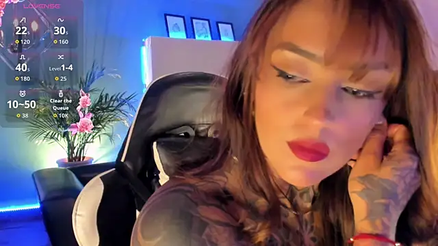 Megan_inked webcam