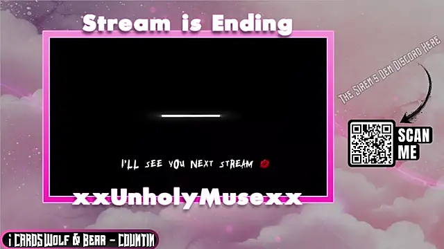 xxunholymusexx webcam