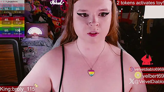 velvetdiablo - VelvetDiablo's free webcam - UK Sex Cams