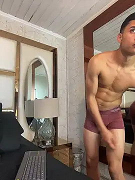 alan_santhos (M young) - cum show