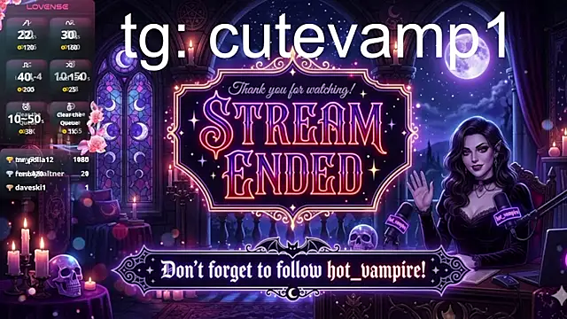 Watch hot_vampire live on EroticFlix - High definition streams