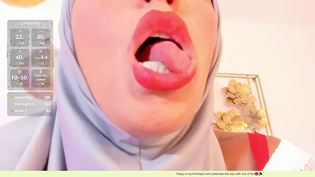 hanajameela webcam