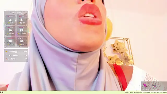 hanajameela webcam