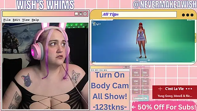 nevermakeawish webcam