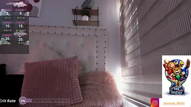 Watch Atenea_Klett_ live on EroticFlix - High definition streams