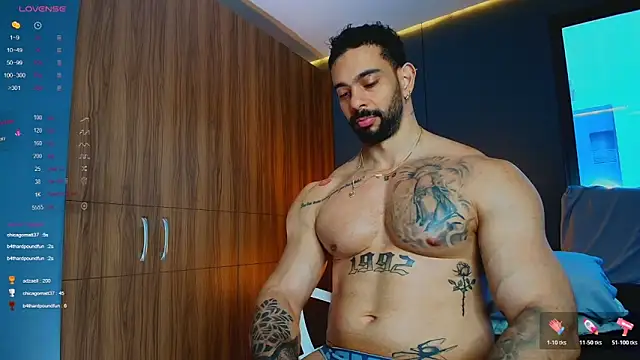 massimo_visconti (M young) - Take off a garment slowly with a bath💥