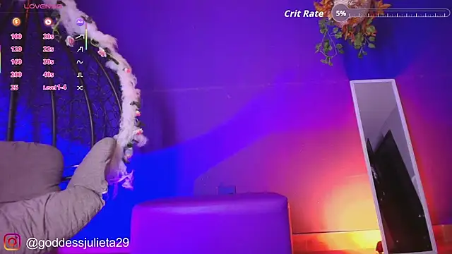 Watch GoddessJulieta_ live on EroticFlix - High definition streams