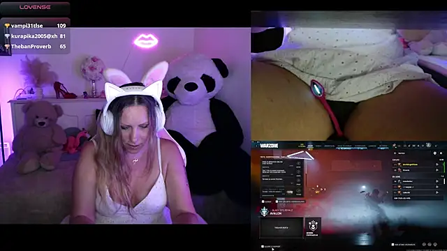 Angie-night webcam