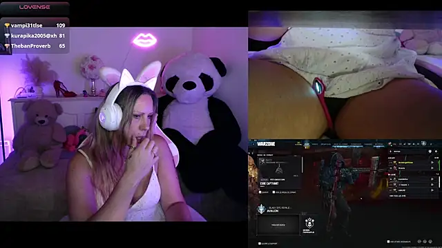 Angie-night webcam