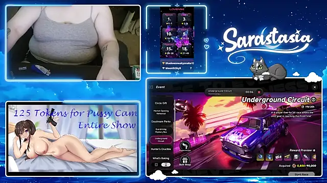 Sarastasia417 webcam