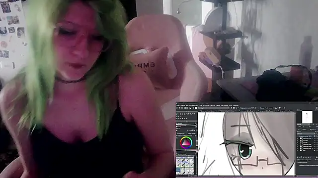Green_angel webcam