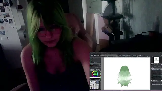 Green_angel webcam