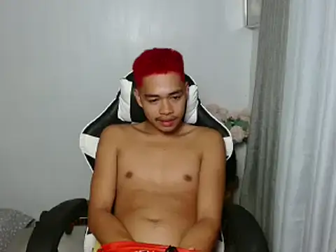 curlyasian_njxx (M twink) - public cum show