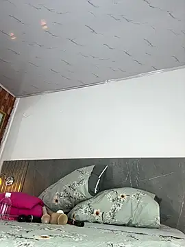 Lila-pinkky webcam