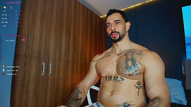 massimo_visconti (M young) - 💥get up and show off your body, flex💥
