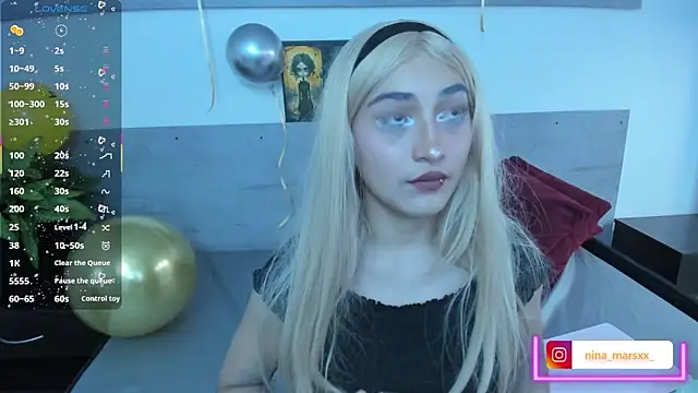 Watch Nina-Mars live on EroticFlix - High definition streams