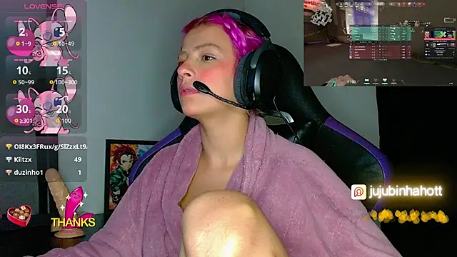 jujubinhahot (F young) - show boobs