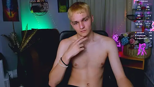 john_lik (M twink) - handstand+nude
