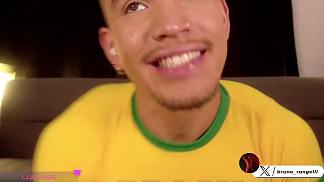 bruno_rangel (M twink) - Nipple clamps + jerk off