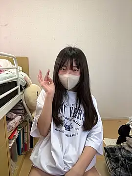 macaron_dayon (F young) - ワンピース脱いでドアップおけけ見せ❤️