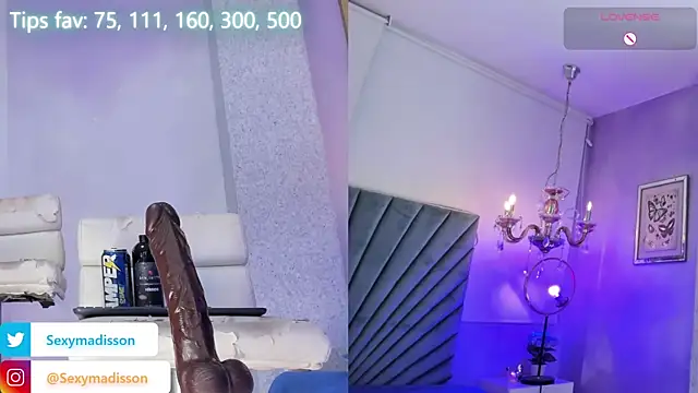 Watch MADISSONLOVE_ live on EroticFlix - High definition streams
