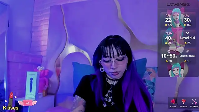 naniisisy (F teen) - domi control x 5 min + oil in the ass