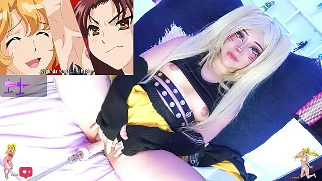 kira-- (F young) - heart breast+oil on tits by Naruto🥵