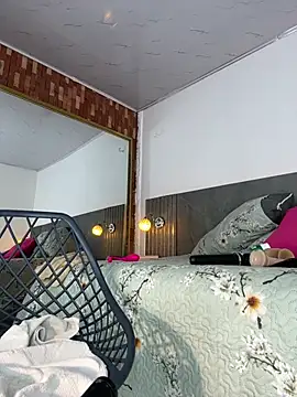 Lila-pinkky webcam