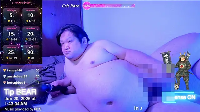 ChubbyBEAR039 webcam