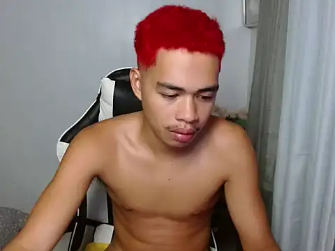 curlyasian_njxx (M twink) - public cum show