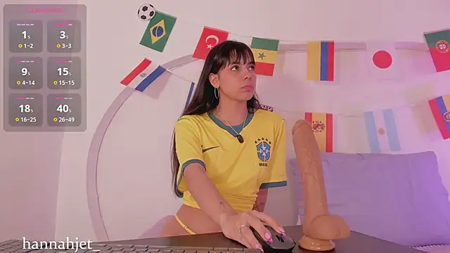 Watch hannah_jet live on EroticFlix - High definition streams