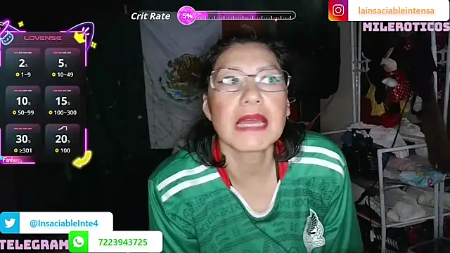 LaInsaciableIntensa webcam