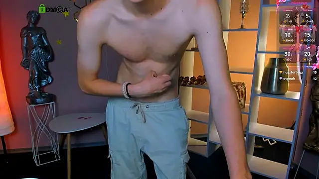 john_lik (M twink) - handstand+nude