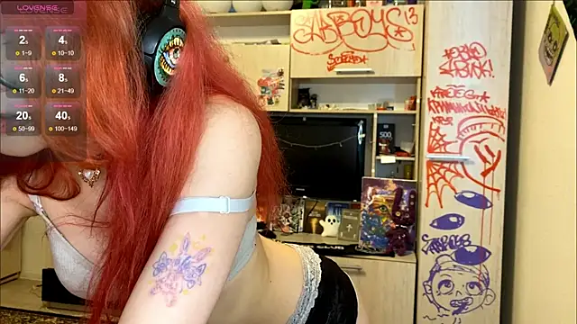 redheadcat (F teen) - lick my finger