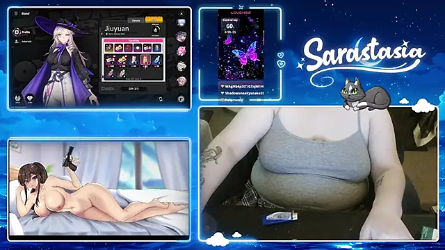 Sarastasia417 live cam on StripChat