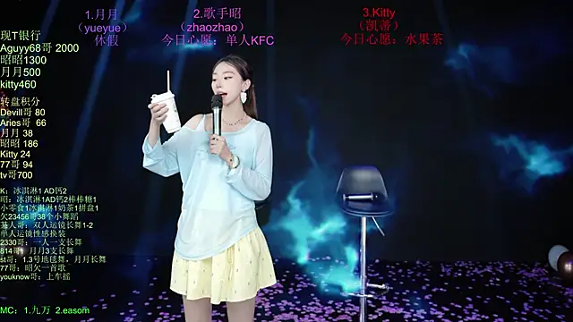 cd-girl-111 (Ask my age) - 指定一人钢管舞加全员棒棒糖
