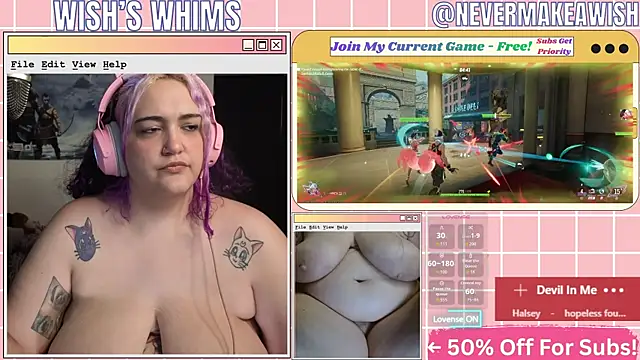 nevermakeawish webcam