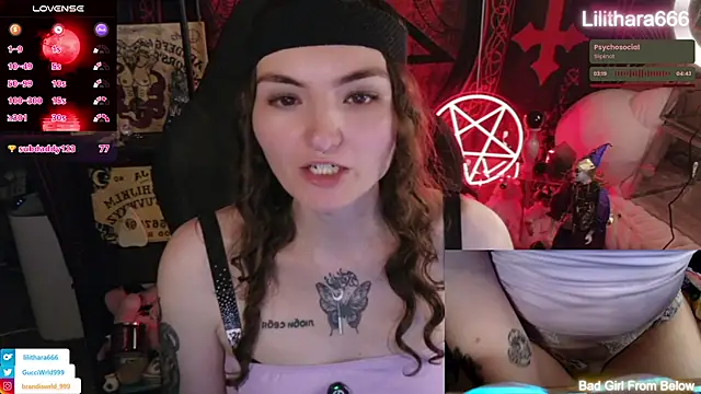 Lilithara666 webcam